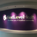 NextLevelHealth: Wall Sign